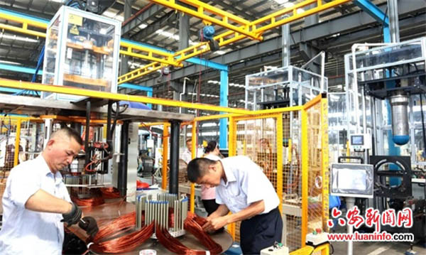 江淮電機建設“數字化車間” 實現工效雙提升。